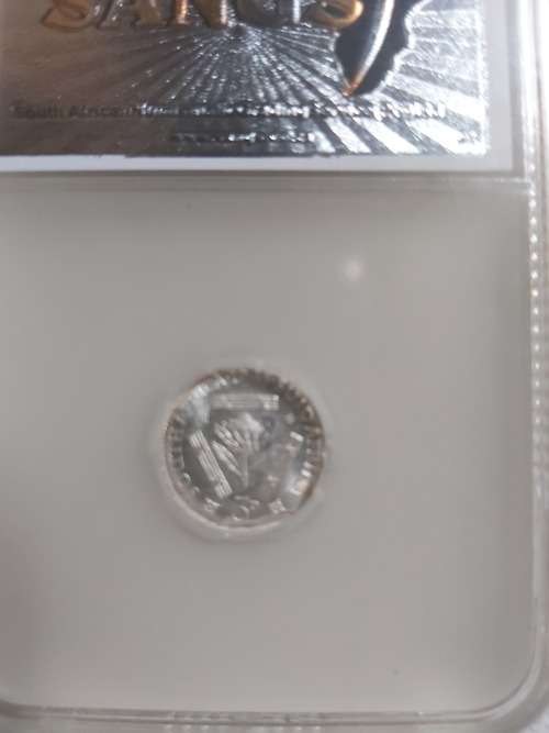 1943 S.AFRICA 3 PENCE MS 64
